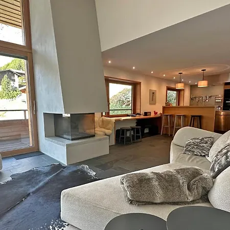 Villa 5br Chalet Above The Centre Of Fee Saas Fee